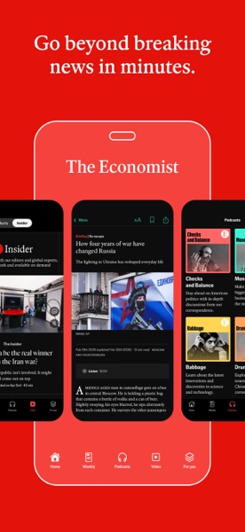 The Economist のスクリーンショット 1
