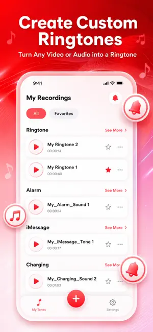 ClipTone: Ringtone Maker screenshot 1