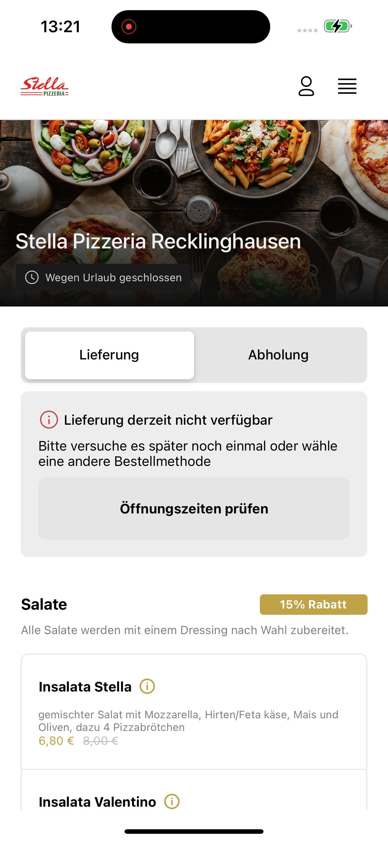 Stella Pizzeria Recklinghausen