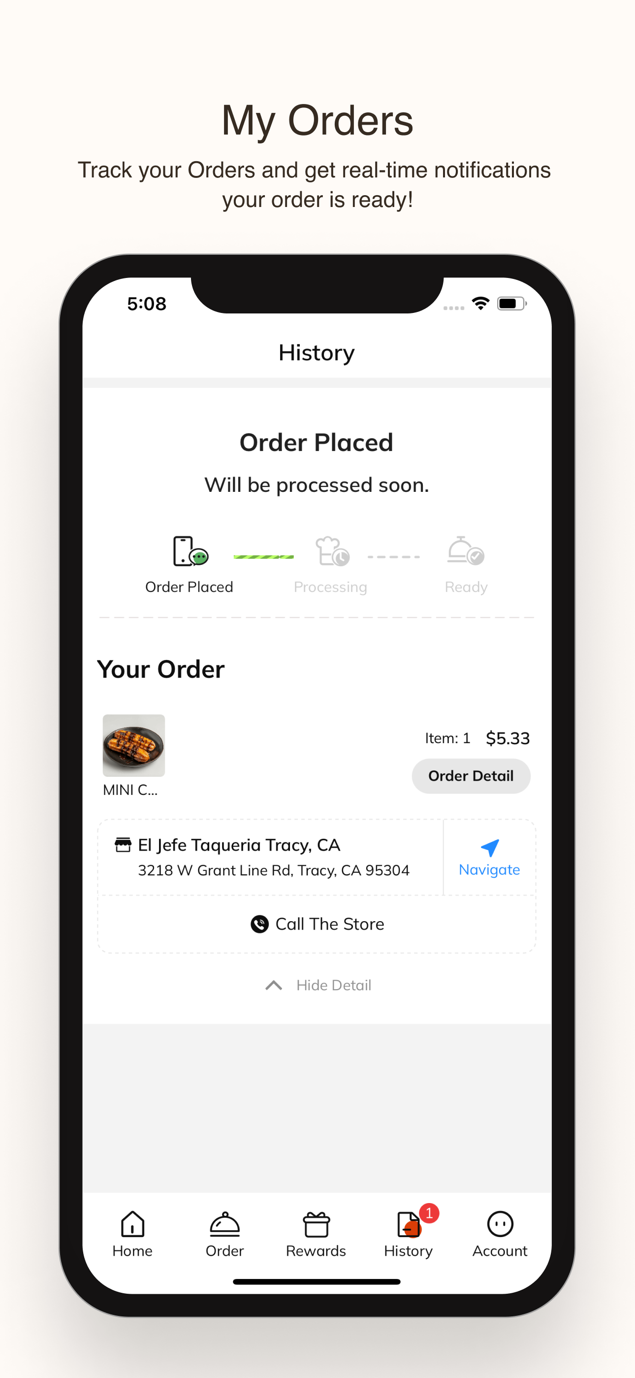 El-Jefe-Taqueria screenshot 3