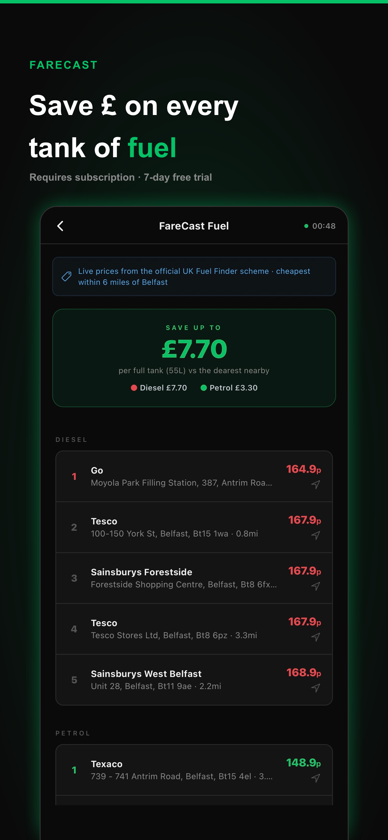 FareCast: Taxi Demand & Fares screenshot 6