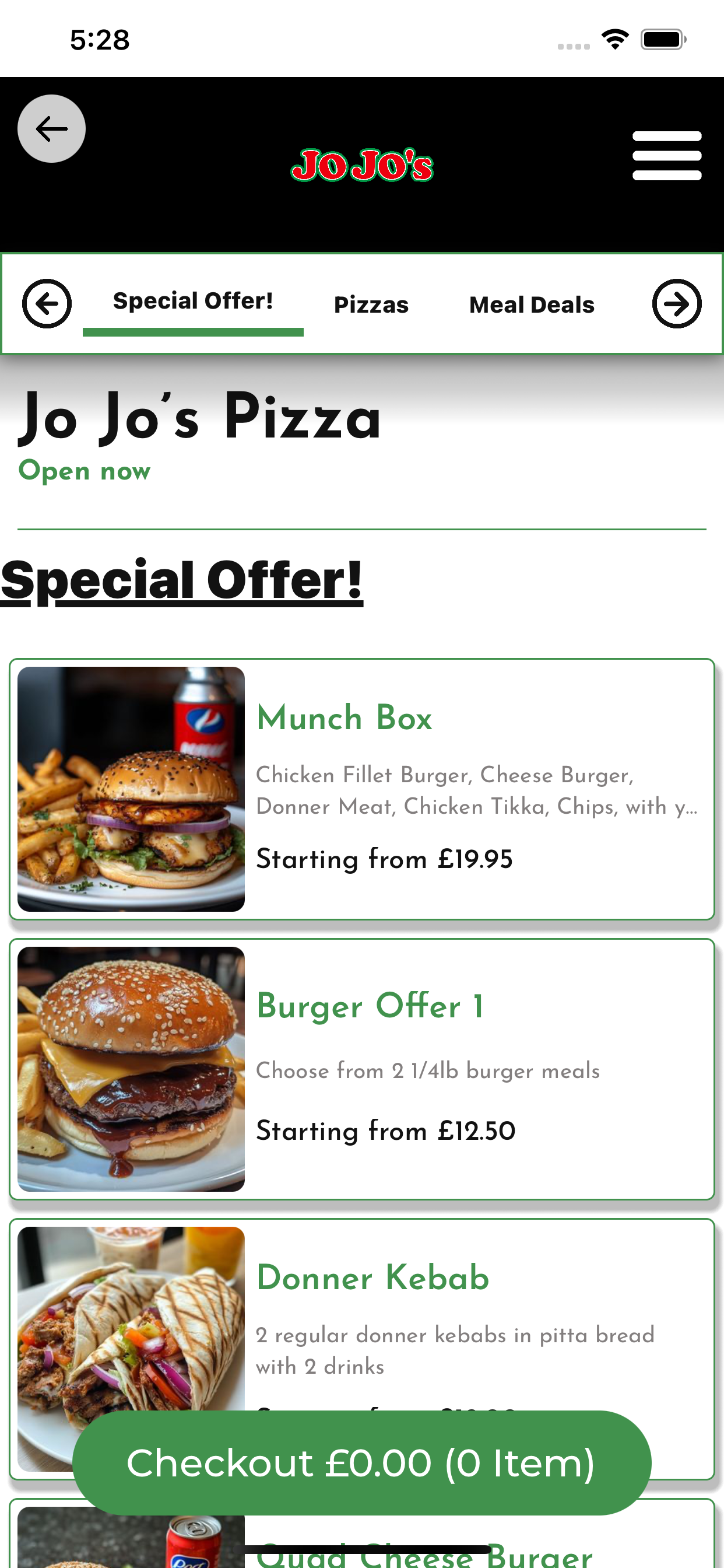 Jo Jo's Pizza