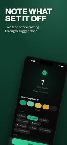 Resist: Sobriety Tracker Screenshot 5 of 5