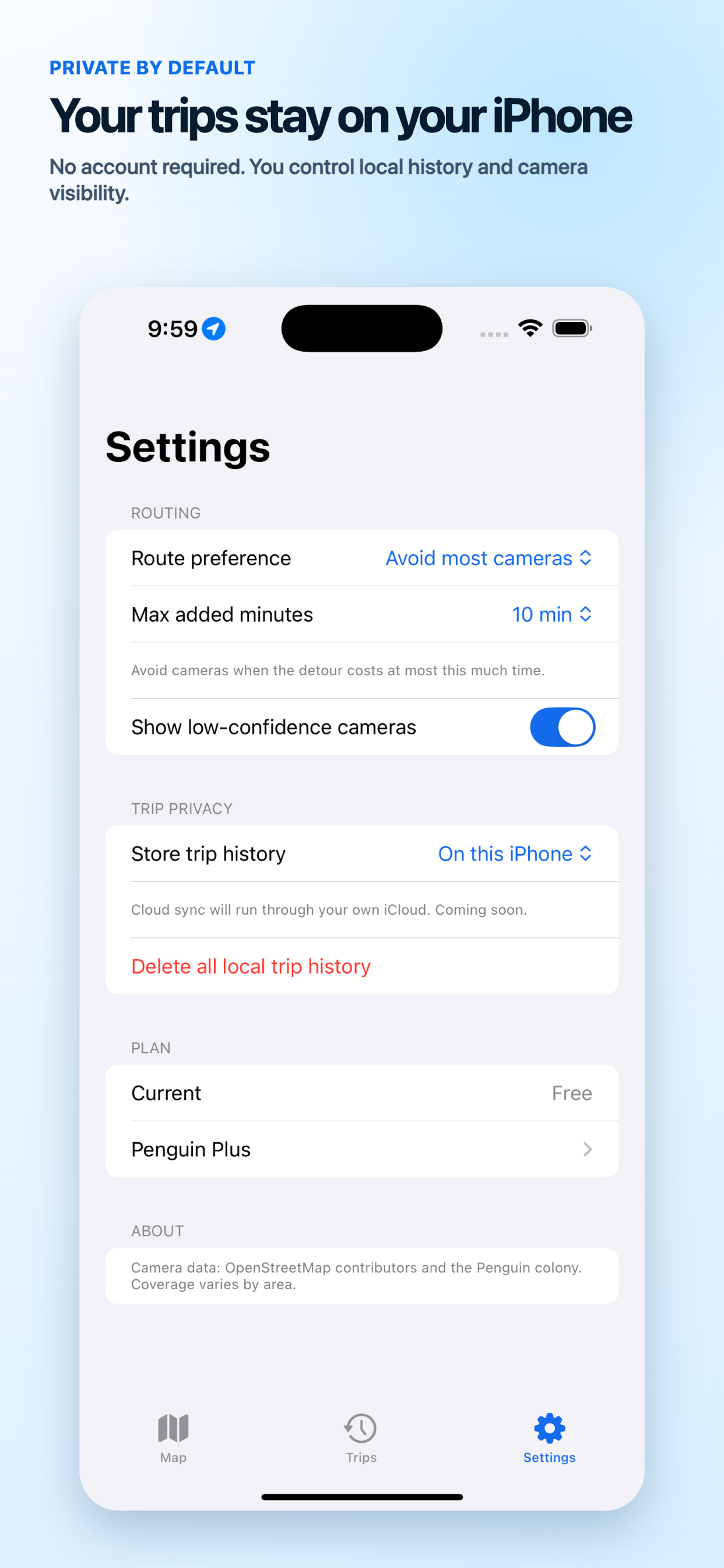Penguin - Maps Without Flock screenshot 5