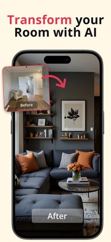Intero - AI Interior Design screenshot
