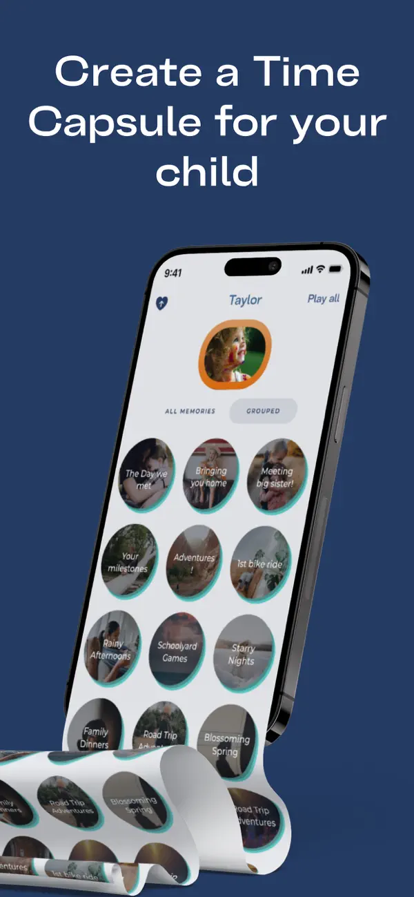 Screenshot #1 pour Dott: Family Memory Capsule