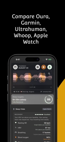 Snore Timeline: Sleep Tracker Screenshot 8 of 9