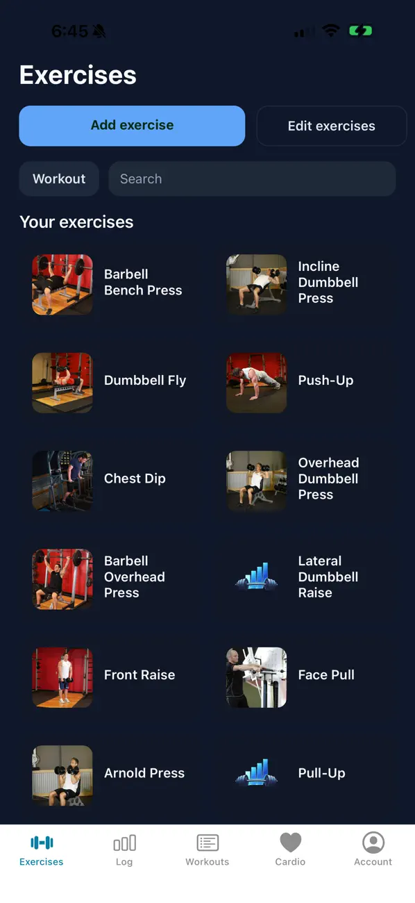 Screenshot #1 pour Progressive Growth Tracker