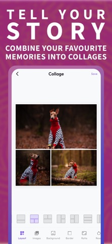 Photo Grid & Collage Maker iPhone screenshot
