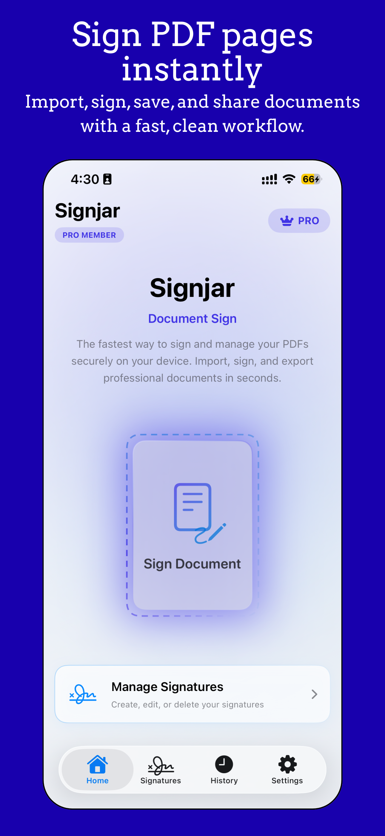 Document Sign - Signjar screenshot 2