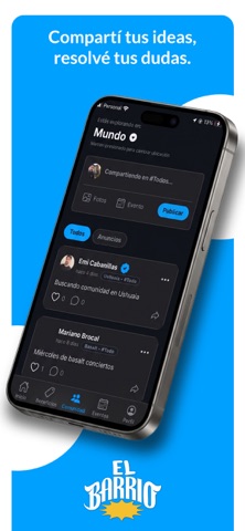 ElBarrio-App screenshot