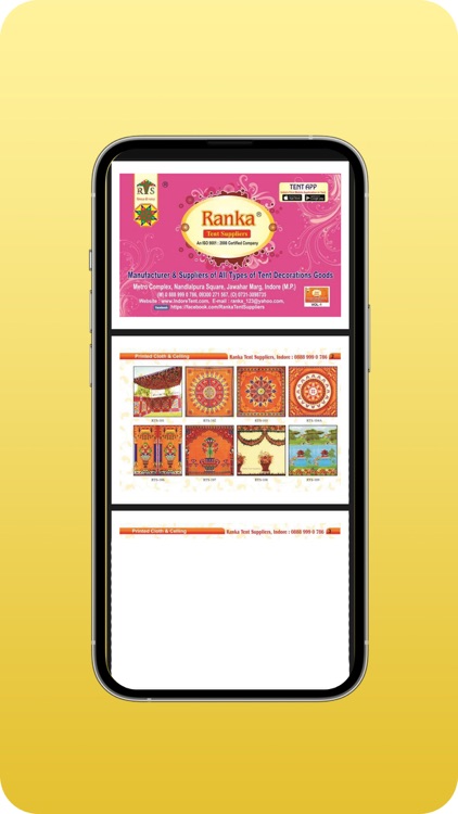 Ranka Tents suppliers