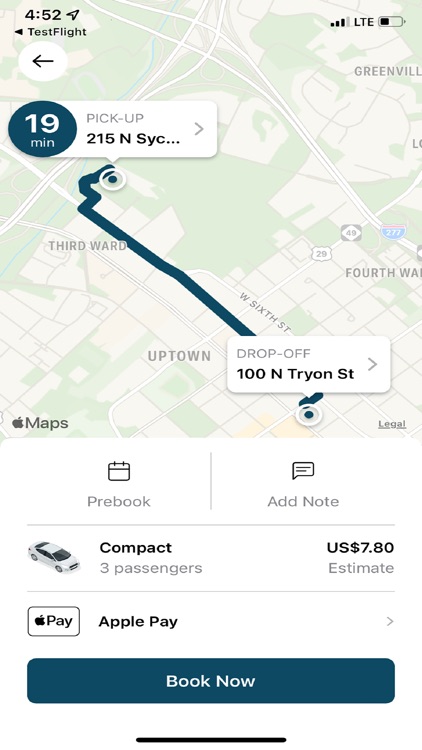 Crown Cab - Charlotte