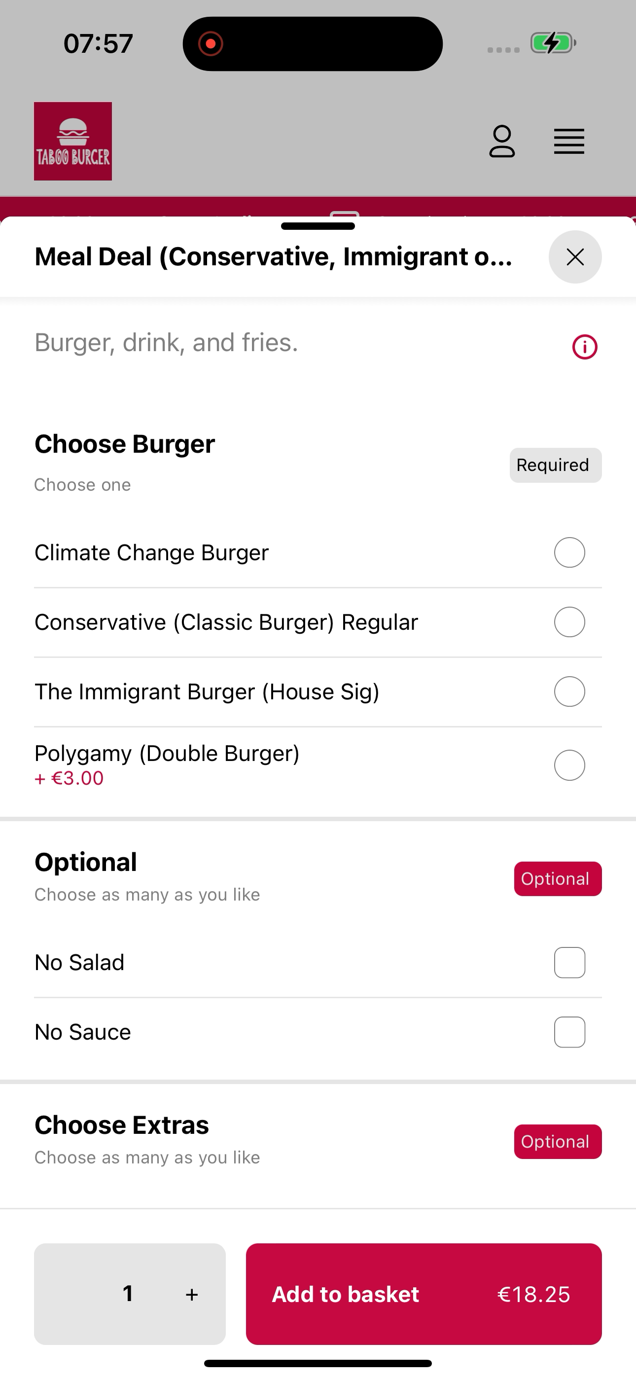 Taboo Burger screenshot 4