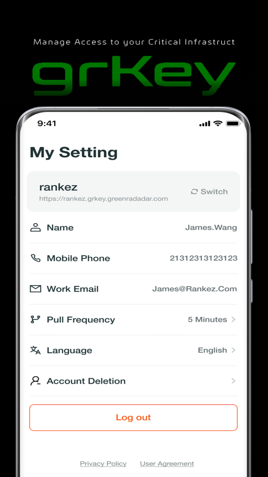 #5. grKey Mobile (iOS) 게시자: 上海秩简科技有限公司