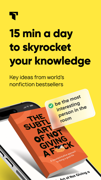Bookshelf - books summaries Screenshot