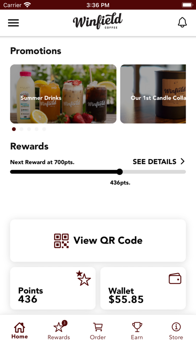 Winfield Street Coffee Screenshot