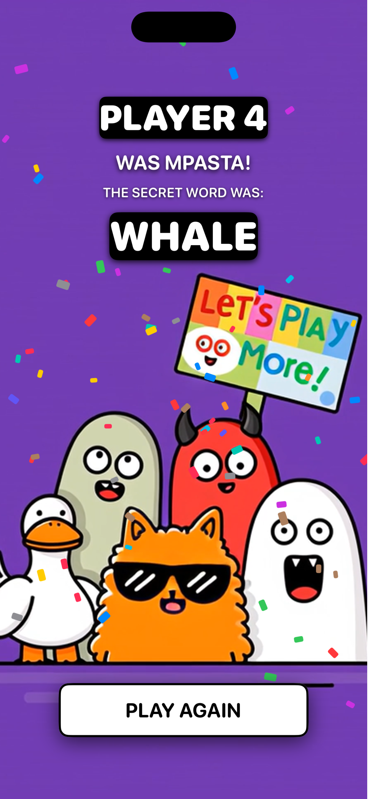 MPASTA! Imposter Game for Kids screenshot 9