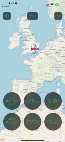 Flight Mode Map screenshot