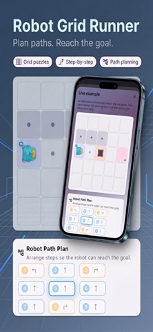 RobotGridRunner screenshot