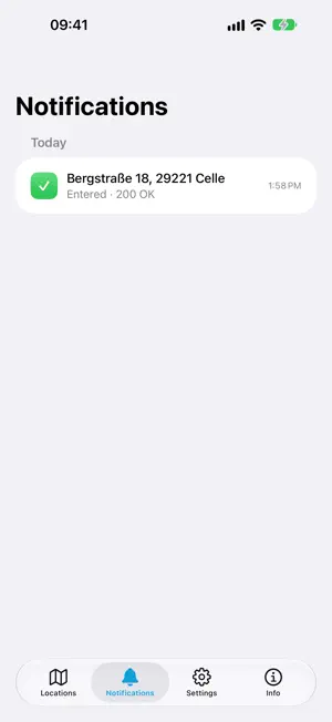 Locative: Geofence and Beacon screenshot 3