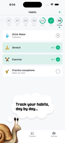 Habit Snail screenshot