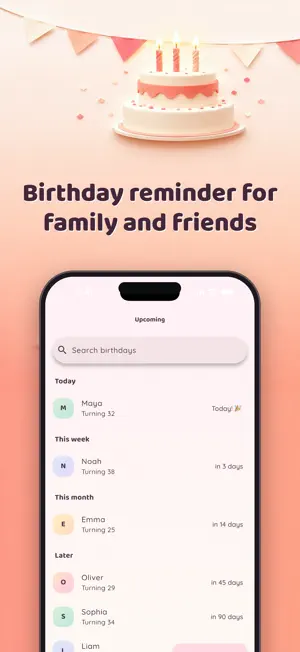 Birthday Counter: Days Until screenshot 1