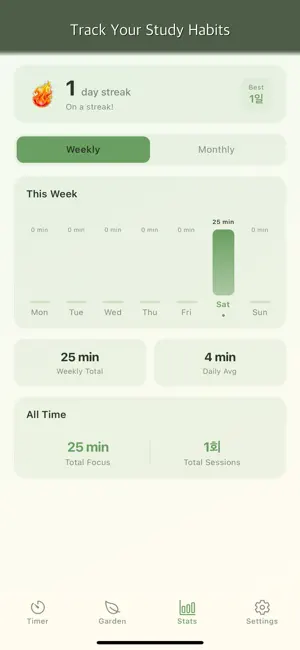 Focus Garden - Pomodoro Timer screenshot 3