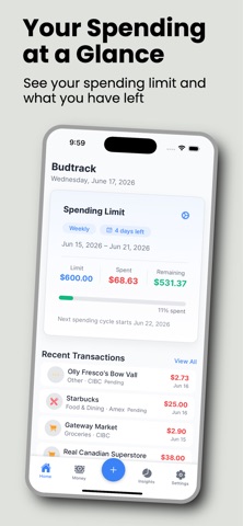 Budtrack screenshot