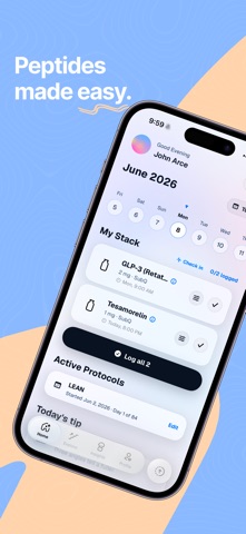 Stacker: Peptide Tracker Screenshot 1 of 5