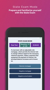 California Real Estate Test screenshot