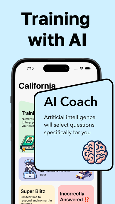 DMV Practice Test・AI Driver Ed Screenshot