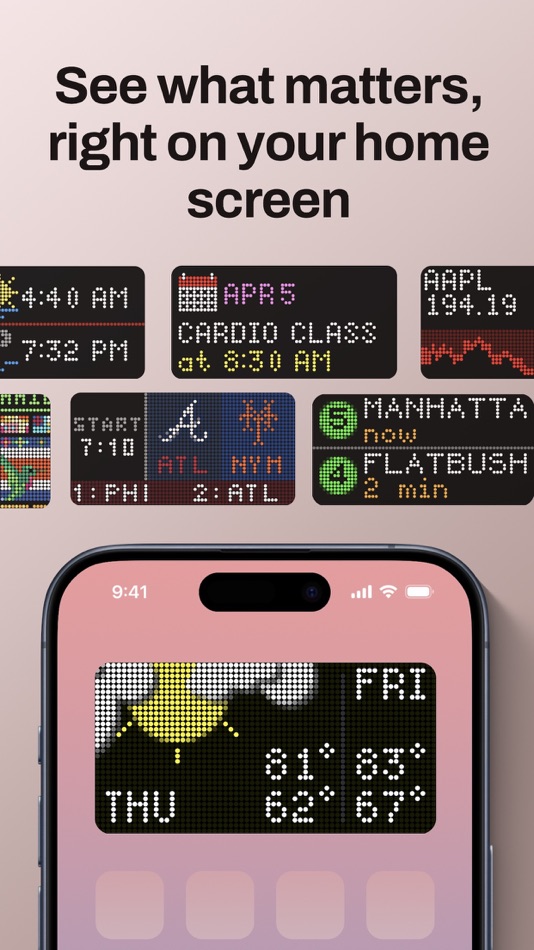 Tidbyt Widgets (iOS) 由: Tidbyt