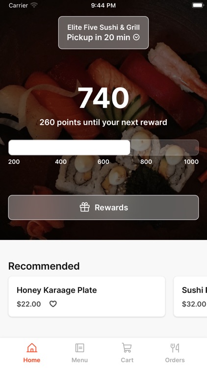 Elite Five Sushi & Grill