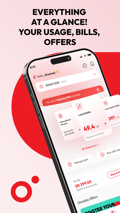 Screenshot #1 pour Ooredoo Qatar
