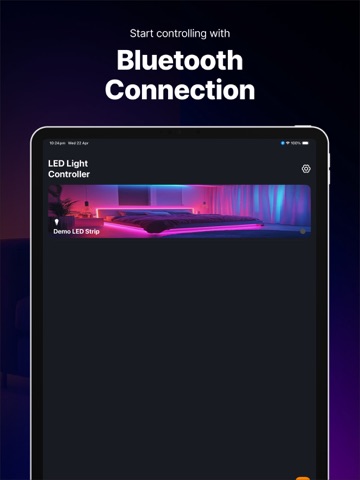 LED Strip Light Controller iPad screenshot