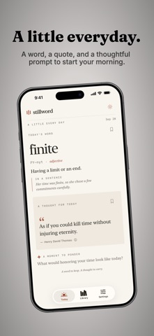 Stillword: Words & Quotes Screenshot 1 of 4