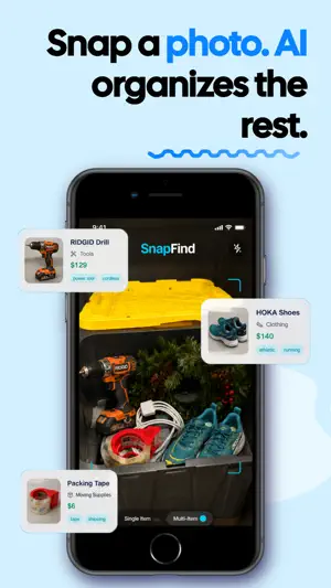SnapFind: Home Inventory screenshot 1