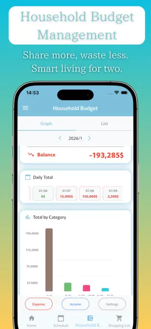 OutiLog: Calendar & Budget screenshot 3