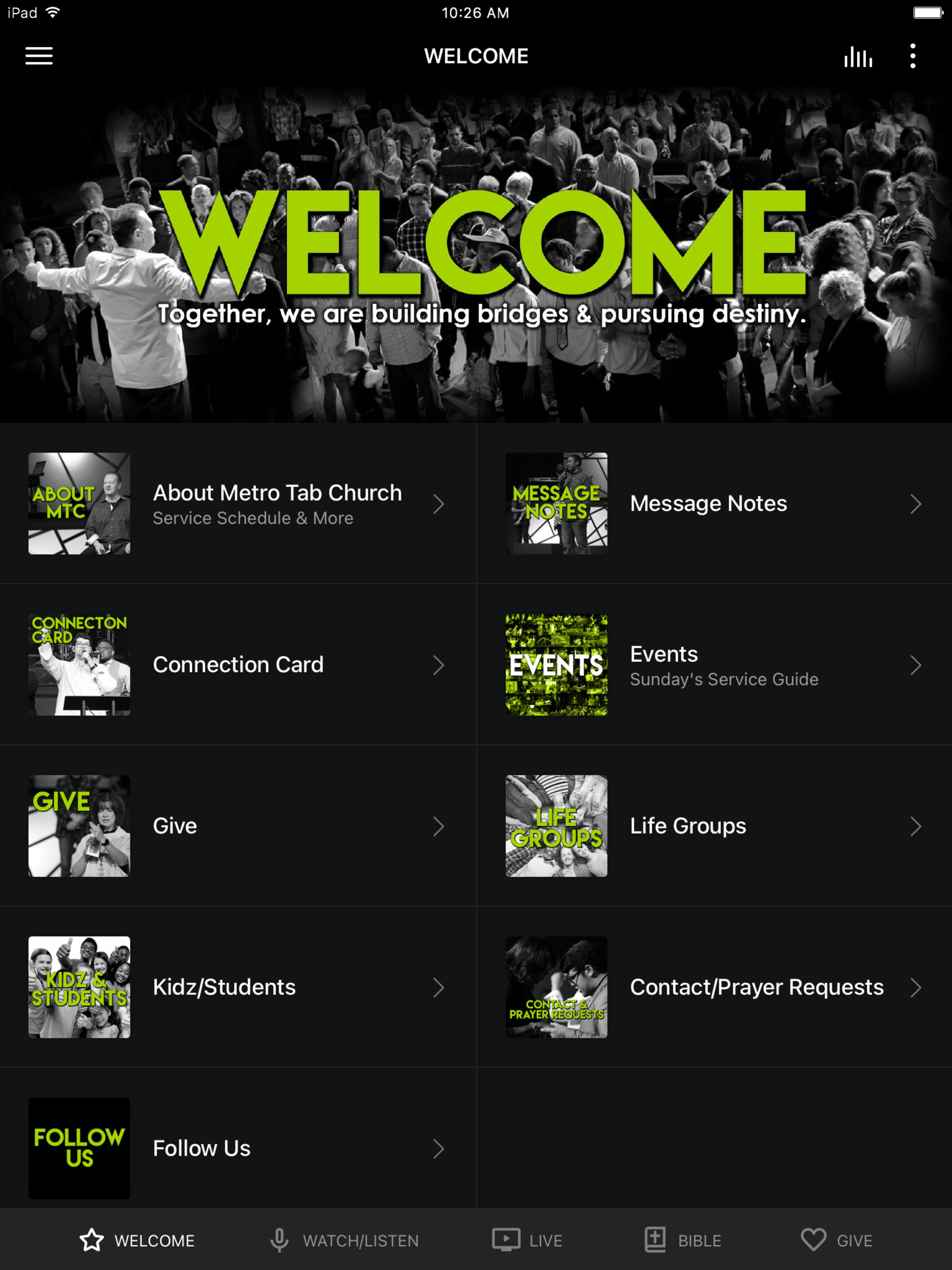 Metro Tab Church