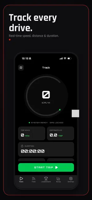RedLine App - Drive Tracker screenshot 1