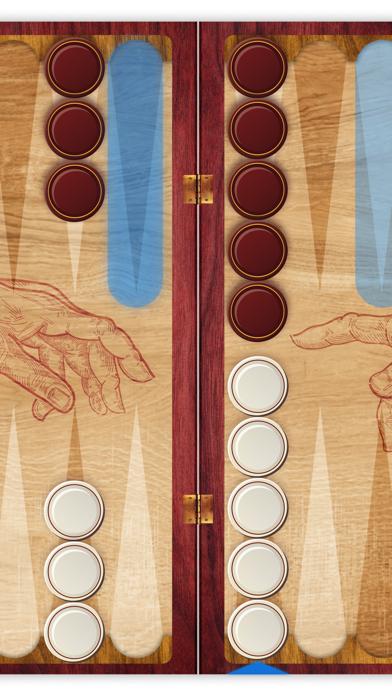 Backgammon Online: Live Board Screenshot