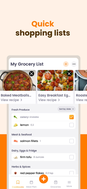 ‎Cook Book Organizer. Meal Plan Screenshot