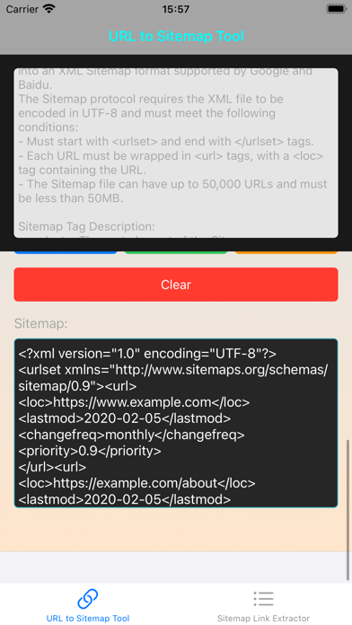 Screenshot #3 pour QuickSitemapURL
