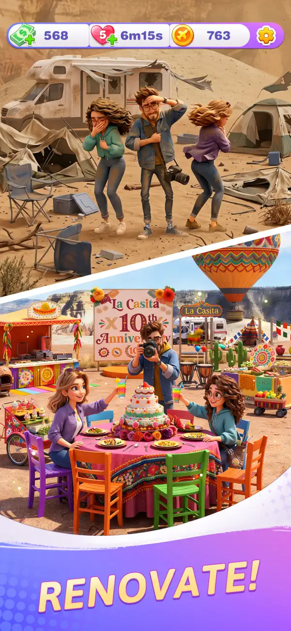 My Journey - Puzzles & Stories iOS Mod IPA screenshot 3 - iOS game interface