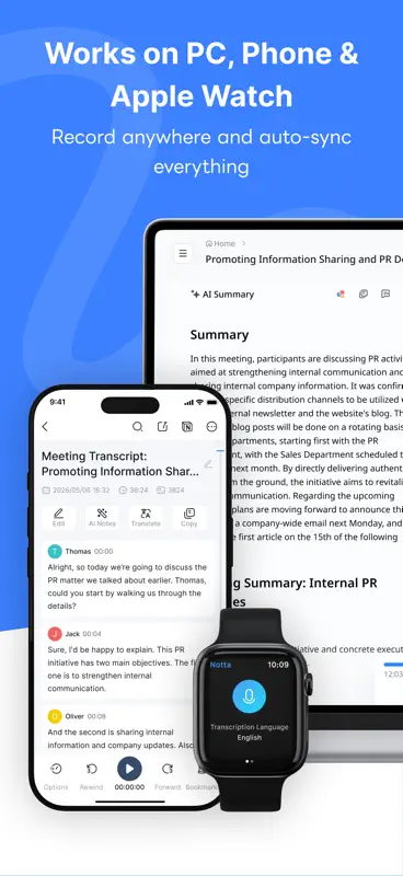 Notta-Transcribe Voice to Text screenshot 6 of 10