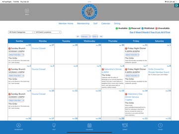 Bentwater Golf Club iPad screenshot
