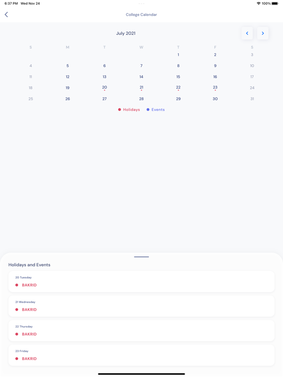 Screenshot #4 pour Aspire College Thrithala