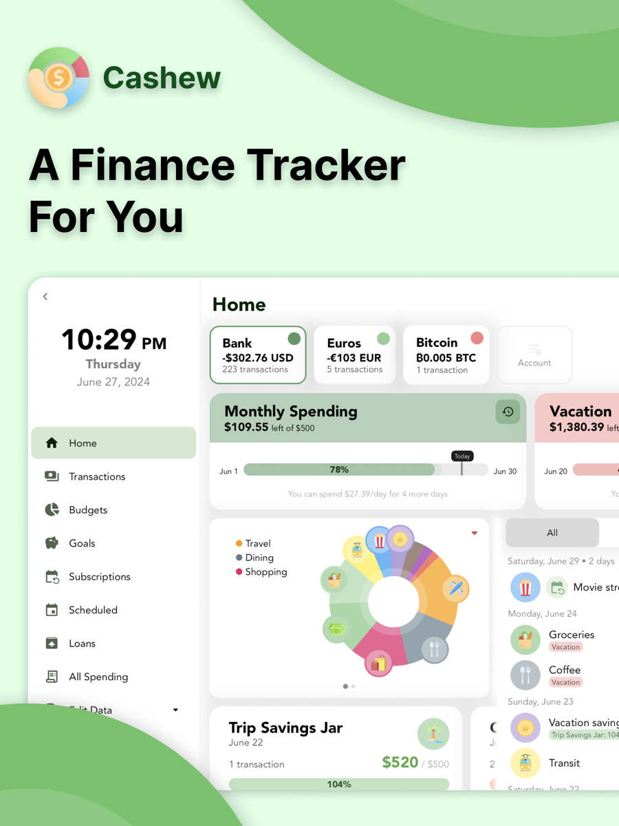 Cashew—Expense Budget Tracker screenshot 7
