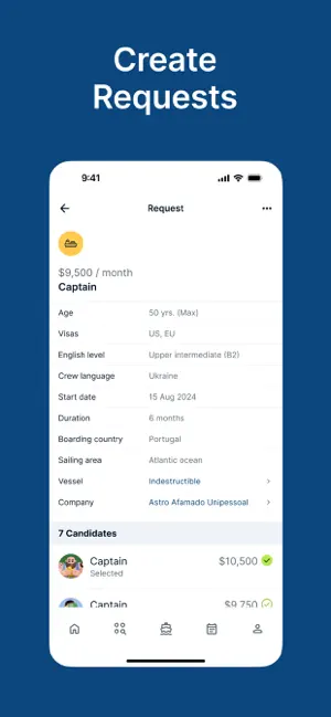 Crewwwing – work at sea screenshot 4